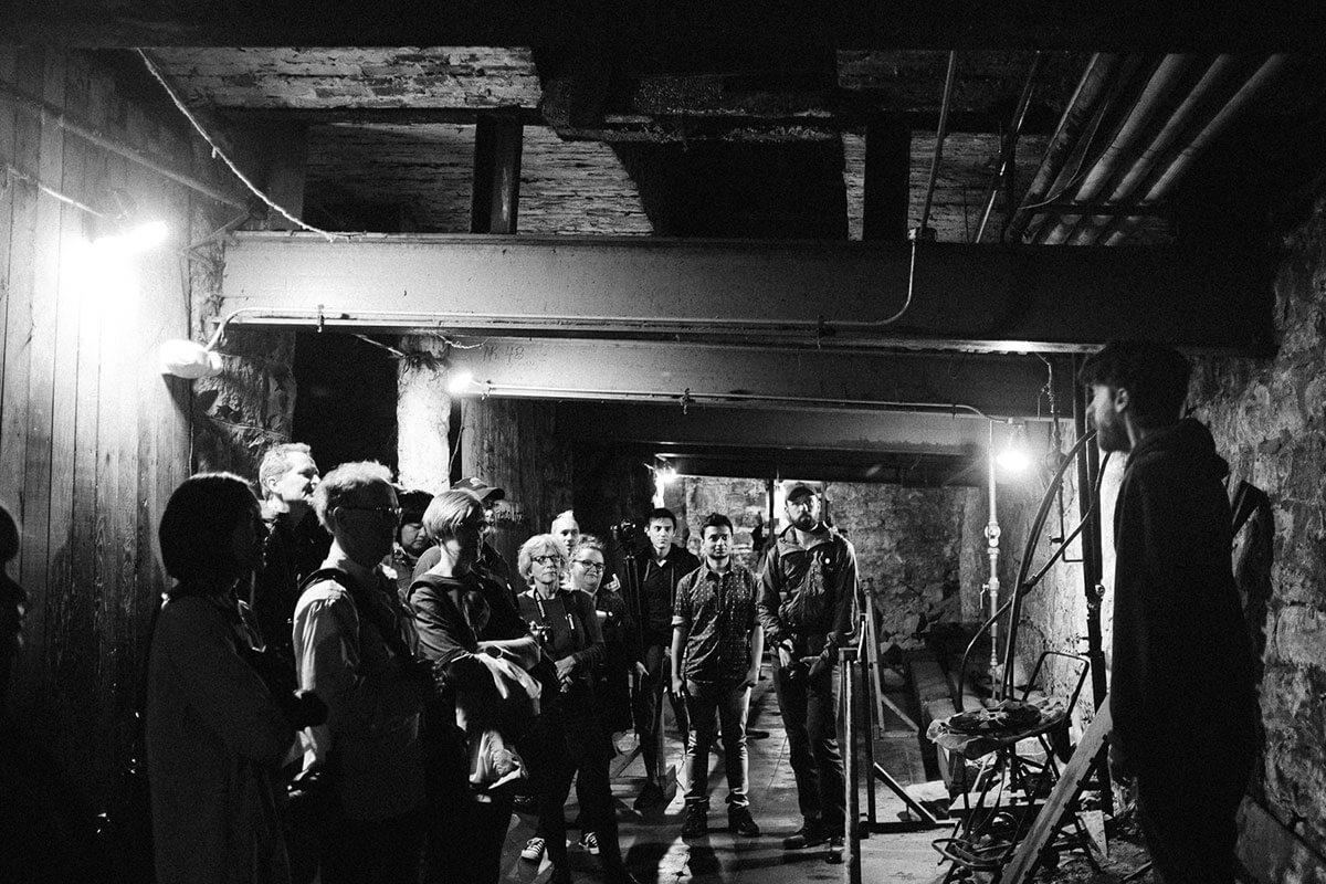 Underground photo walk in Seattle