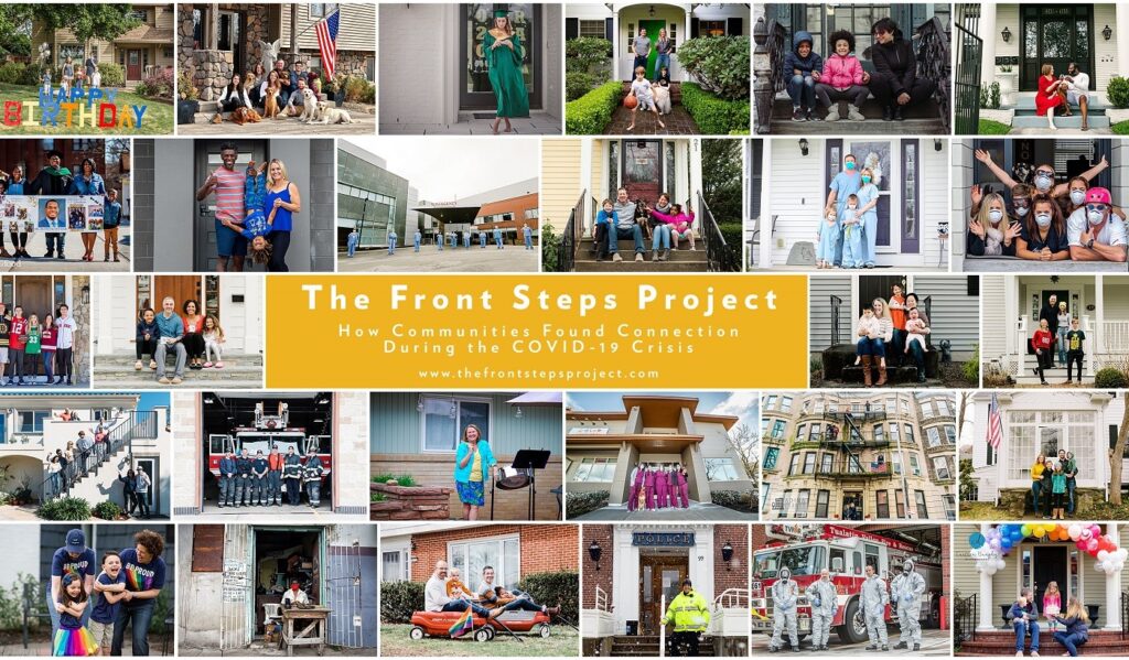 The Front Steps project collage.