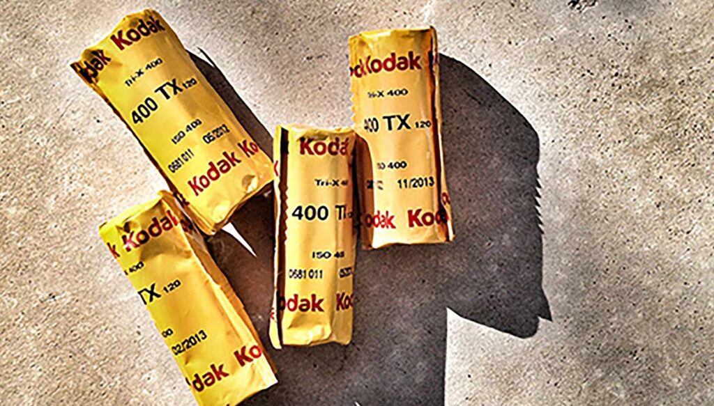 Kodak film rolls