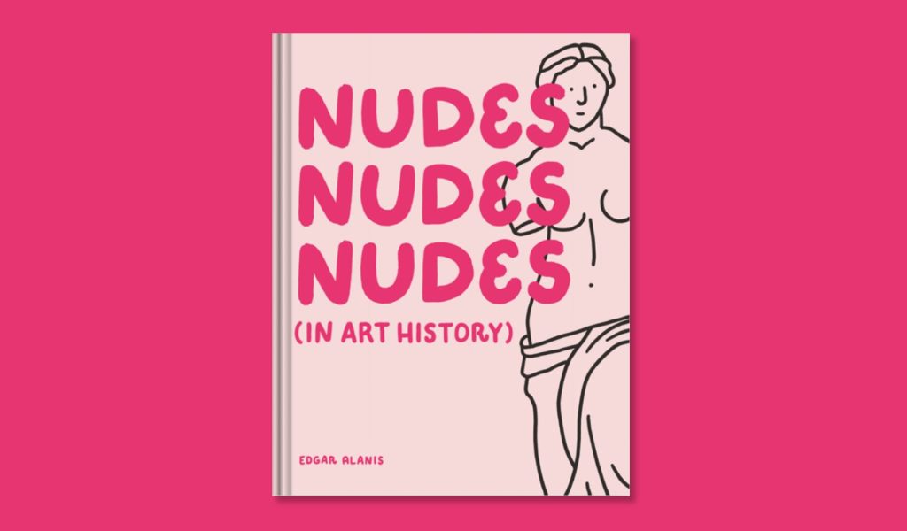 Edgar Alani's Nudes, Nudes, Nudes - Professional photo book cover design featuring bold yet playful typography