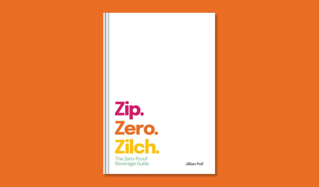 Jillian Poll's Zip. Zero. Zilch. - Professional photo book cover design that balances color contrast, alignment, and symmetry