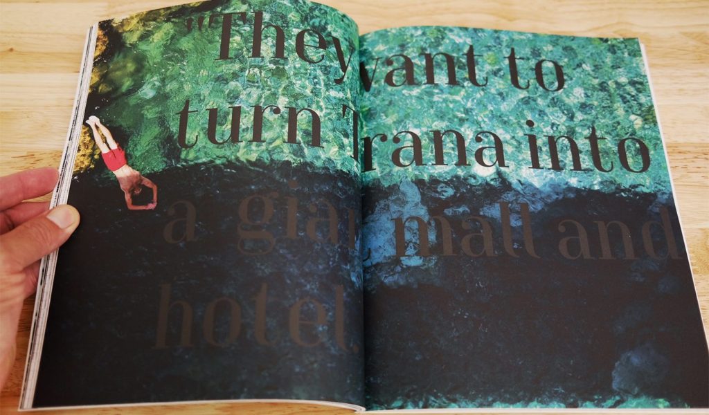 A Preview of a creative journal by Dan Milnor highlighting journal making examples