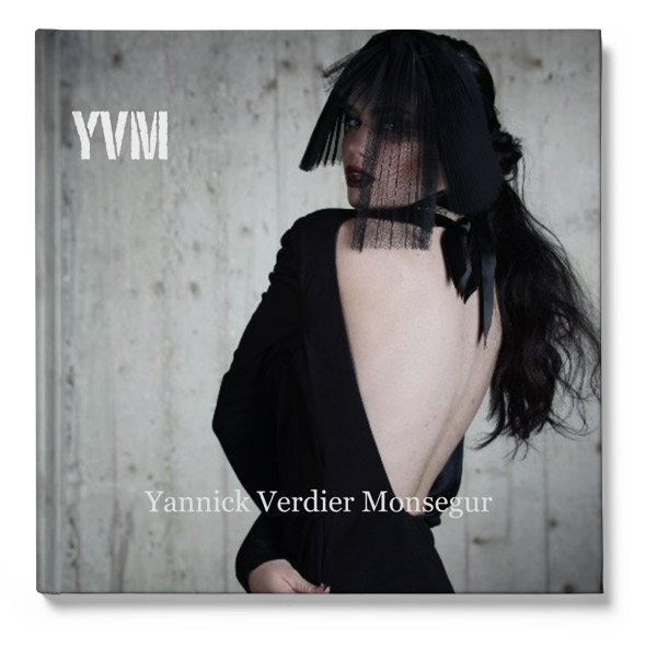 Front cover of self-published fashion publication, 'YVM', by Yannick Verdier Monsegur